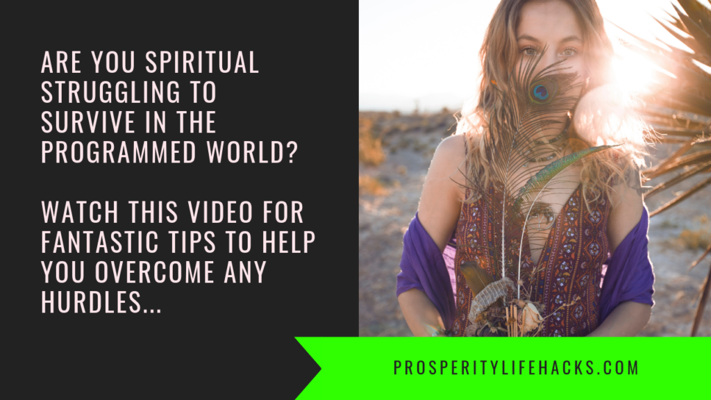 How To Survive As A Spiritual Being Living In The Programmed World…(must watch)
