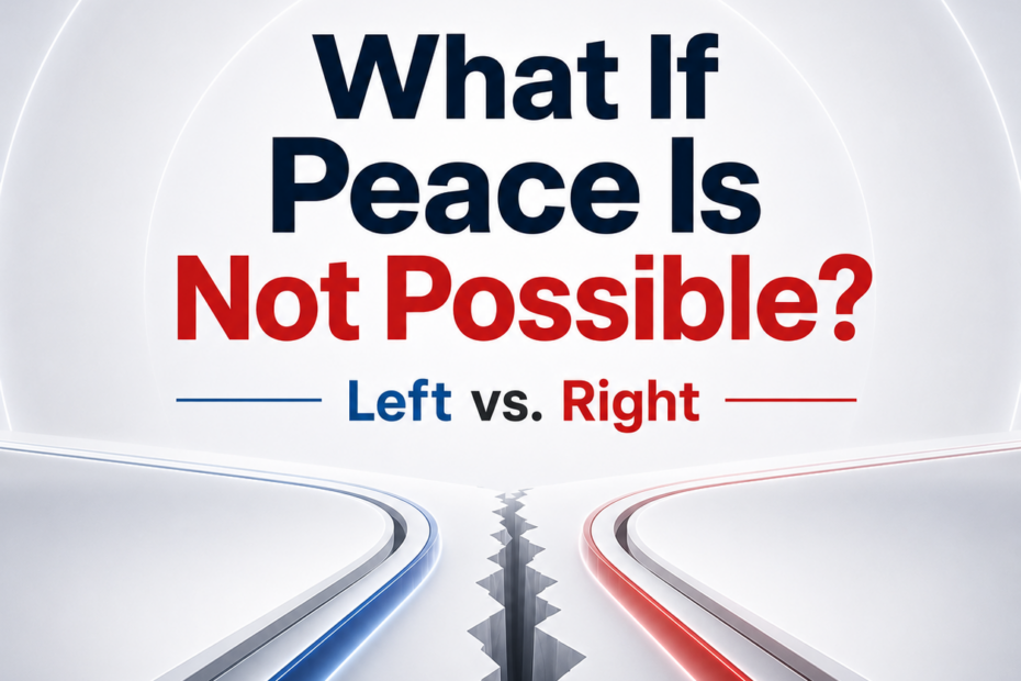 What if peace between left and right is not possible?
